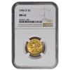 Image 1 : 1906-D $5 Liberty Head Half Eagle Gold Coin NGC MS62