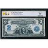 Image 1 : 1899 $2 Mini Porthole Silver Certificate PCGS 30