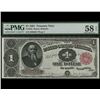 Image 1 : 1891 $1 Treasury Note PMG 58EPQ