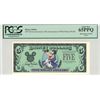 Image 1 : 1997 $5 Formal Goofy  Proof Disney Dollar PCGS 65PPQ