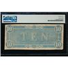 Image 2 : 1864 $10 T-68 Confederate PMG 25