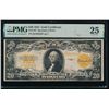 Image 1 : 1922 $20 Gold Certificate PMG 25