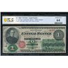 Image 1 : 1862 $1 Legal Tender Note PCGS 64