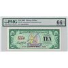 Image 1 : 2002 $10 Tinkerbell Disney Dollar PMG 66EPQ