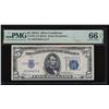 Image 1 : 1934A $5 Silver Certificate PMG 66EPQ