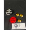 Image 1 : Vintage Loyal Order of Moose 49ers Lodge Button Pins and Amnesty Intl Pinback Badges