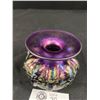 Image 2 : Gorgeous Signed Arte Vargas Hand Blown Glass Vase