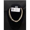 Image 1 : Genuine Triple Strand Freshwater Pearl Necklace