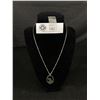 Image 1 : .925 Sterling Silver Cat Pendant and .925 Chain