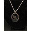 Image 2 : .925 Sterling Silver Cat Pendant and .925 Chain