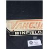 Image 2 : Vintage Vanguard Trailers Emblem, Appox. 15"x 4"