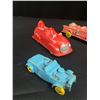 Image 2 : 4 Vintage Rubber Toys, 2 Disney Firetruck Etc