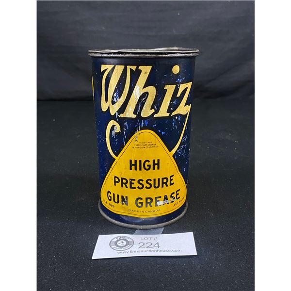 Whiz High Pressure Gun Grease Tin Can