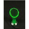 Image 2 : Vaseline Glass Uranium Glass Vase