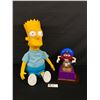 Image 1 : 1990 Bart Simpson & M&M Pop Dice Fortune Teller Candy Dispenser