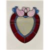 Image 2 : 2 Stained Glass Hearts From Hobbyist Estate