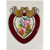 Image 3 : 2 Stained Glass Hearts From Hobbyist Estate