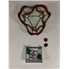 Image 1 : 2 Pieces Of Stained Glass Art From Hobbyist Estate