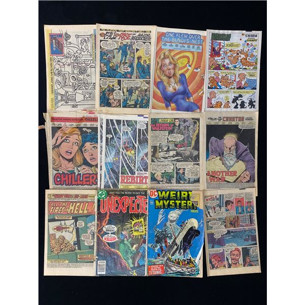 Assortment Of Vintage Comic Books. No Covers