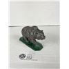 Image 1 : Hand Painted Metal Grizzly Bear (Vintage) 1940's