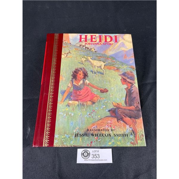 Heidi Book, Illustrated By Jesse Wilcox Smith