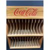 Image 2 : Vintage Coca Cola VCR Cassette Holder. Approx. 23 3/4" H x 18 3/4" Long x 6" Wide