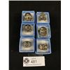 Image 1 : 6 Brand New Silver Plated Skull Rings