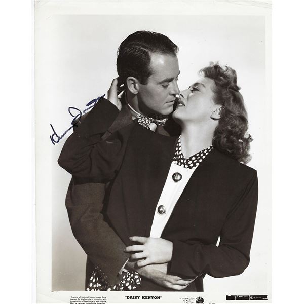 Daisy Kenyon Henry Fonda signed movie photo