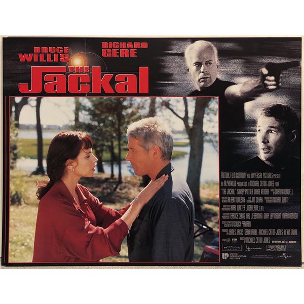 The Jackal original 1997 vintage lobby card