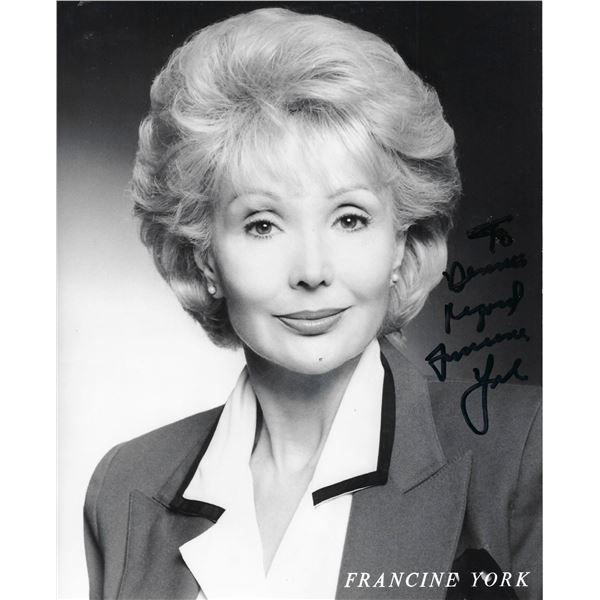 Francine York signed photo