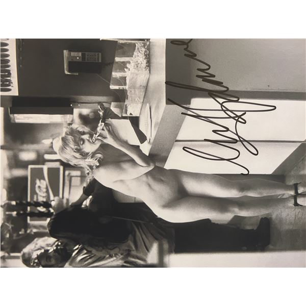 Madonna signed photo