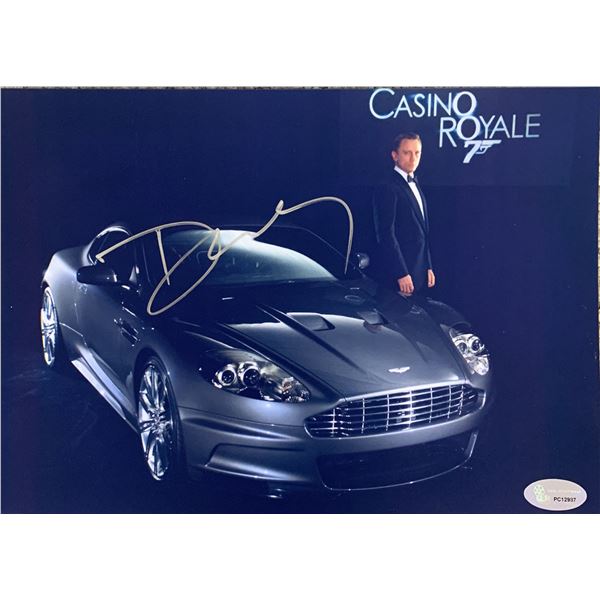 Daniel Craig Casino Royale signed photo. GFA