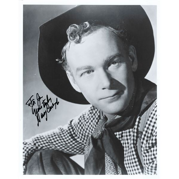 Harry Carey signed photo