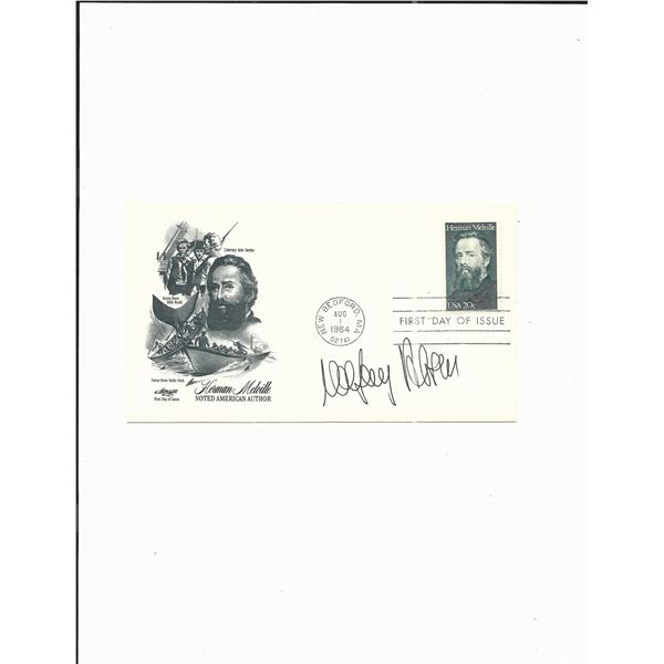 Wolfgang Peterson signed Herman Melville 1984 first day cover