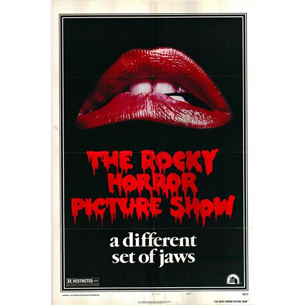 The Rocky Horror Picture Show original 1975 vintage one sheet poster
