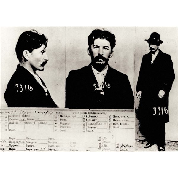 Joseph Stalin Mugshot