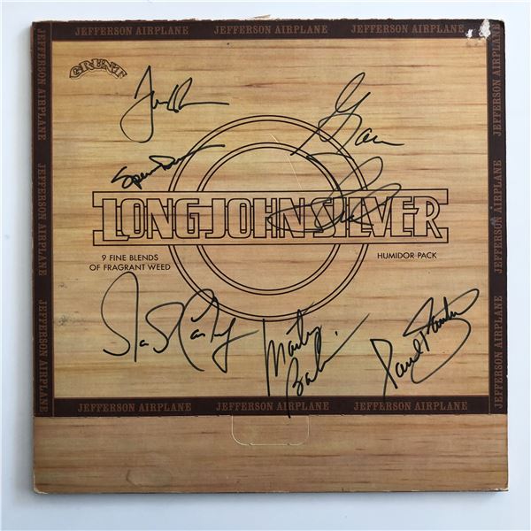 Jefferson Airplane Long John Silver signed album