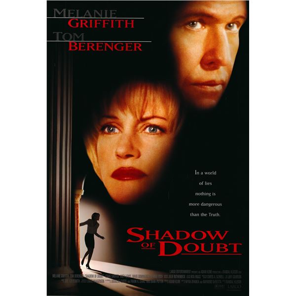 Shadow of Doubt 1989 original vintage one sheet poster