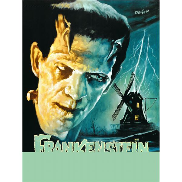 Frankenstein 1994 original vintage one sheet poster
