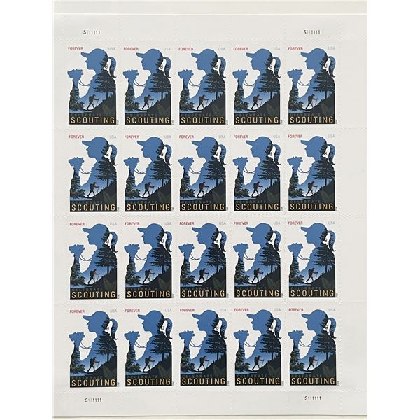 2012 Celebrate Scouting stamp set of 20