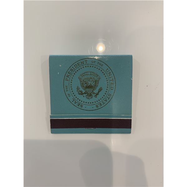 1976 Presidential Air Force One  match book
