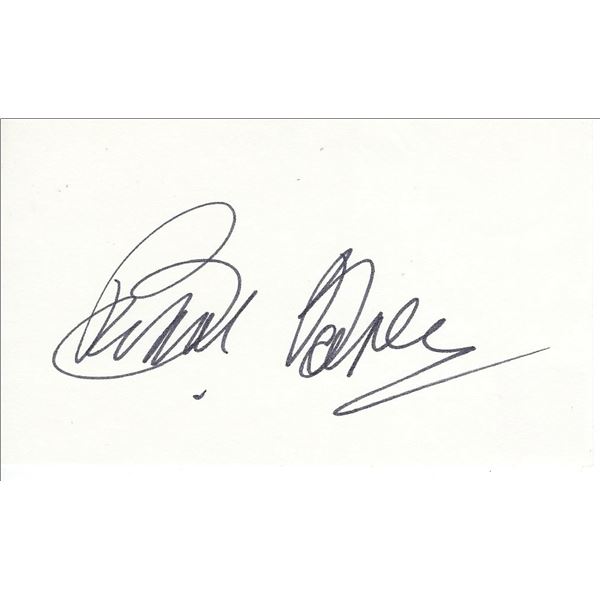 Binnie Barnes original signature