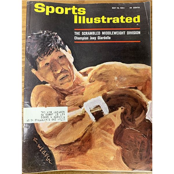 Sports Illustrated Magazine 1964  Joey Giardello Issue