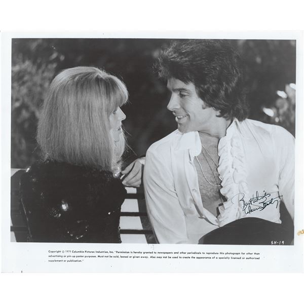 Warren Beatty Signed Photo