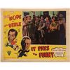 Image 1 : It Pays to be Funny original 1941 vintage lobby card