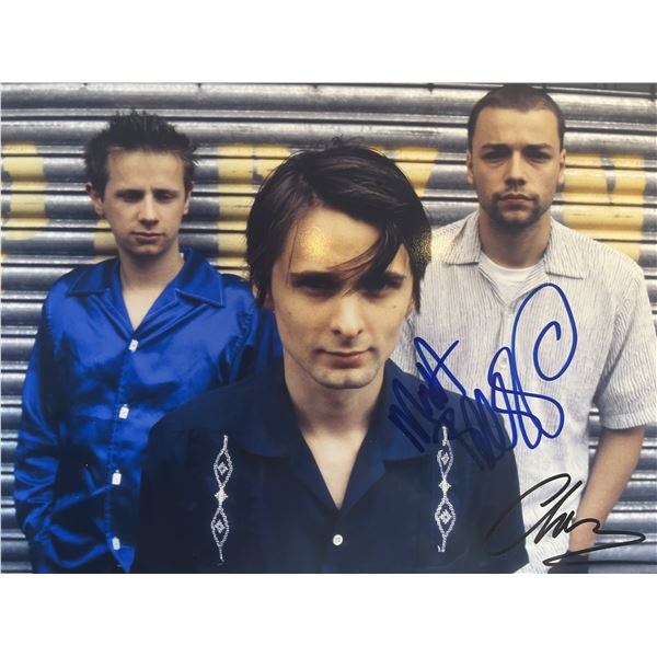 Muse band signed photo