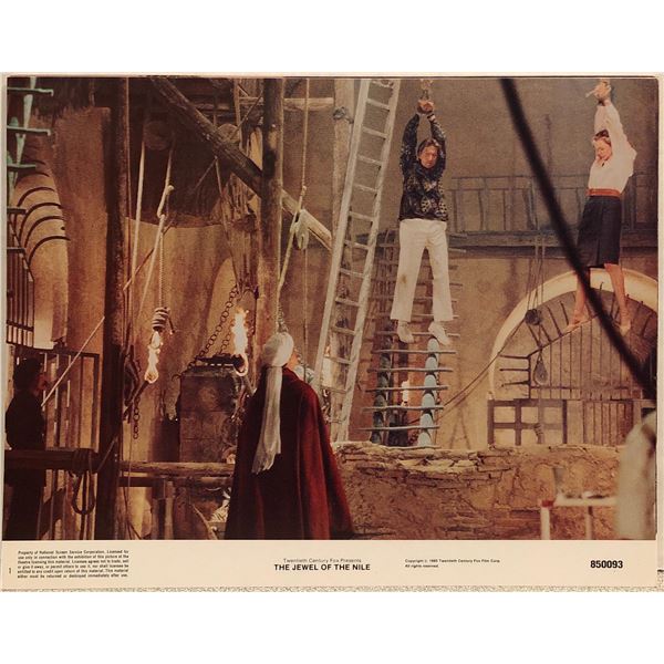 The Jewel of the Nile original 1985 vintage lobby card