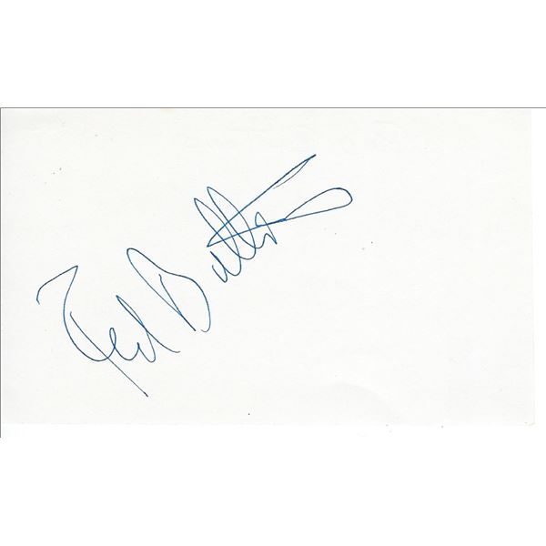 Red Buttons original signature