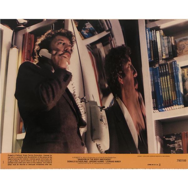 Invasion of the Body Snatchers original 1978 vintage mini lobby card