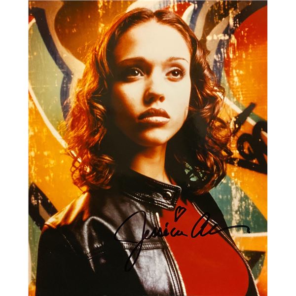 Dark Angel Jessica Alba signed photo